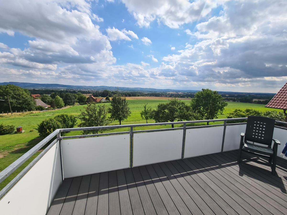 Moderne Ferienwohnung Mit Aussicht Bad Oeynhausen Exterior foto