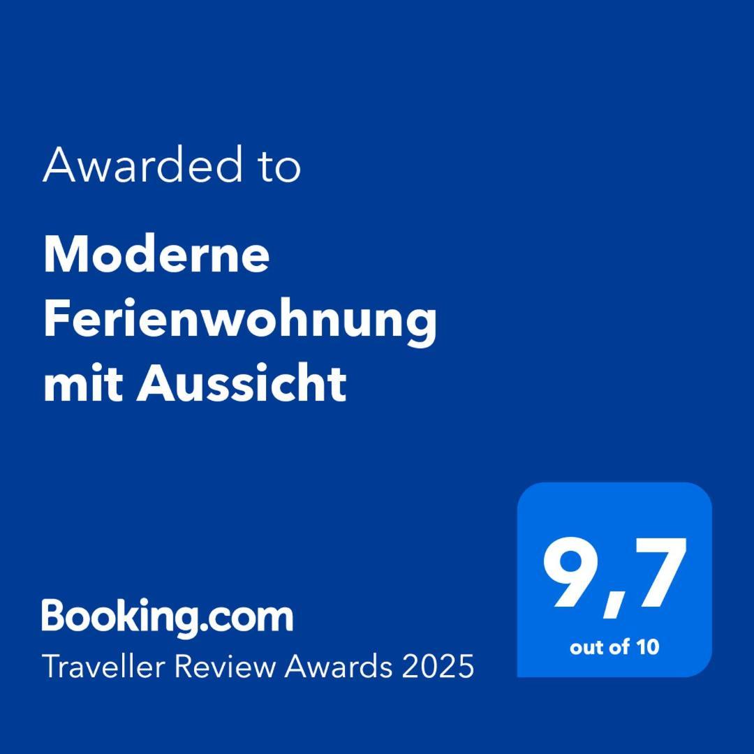 Moderne Ferienwohnung Mit Aussicht Bad Oeynhausen Exterior foto